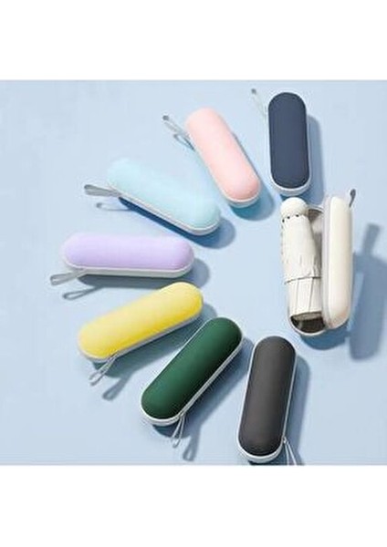 Özel Kılıflı Krem Şemsiye (Kapsül Şemsiye)