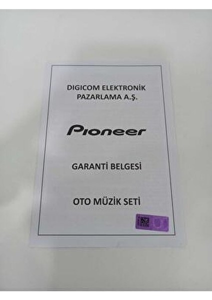 Pioneer Mvh-S320bt Bluetooth Oto Teyp 4x50 Watt Usb Aux Mp3 Wma Wav Flac Özellikli