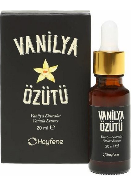 Hayfena Vanilya Özütü ( Ekstraktı ) 20 ml