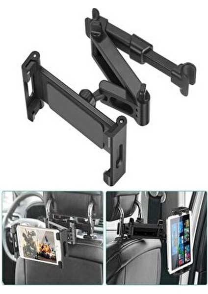 Cep Telefon ve Tablet Tutucu Profesyonel Stand 360 Derece Dönebilen Güçlü Vantuz ile Araç İçi Kullanım