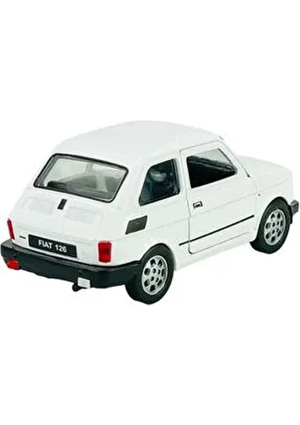 Lisanslı Fiat 126P Metal Araba 1:34 Ölçekli Çek Bırak Model Sarı Renk fiyatları