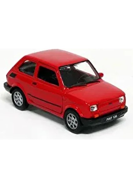 Lisanslı Fiat 126P Metal Araba 1:34 Ölçekli Çek Bırak Model Sarı Renk fırsatları