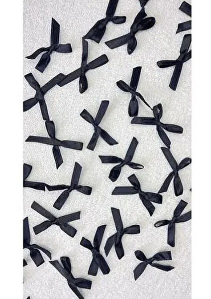 Fiyonk Saten Siyah Küçük 50ADET fiyatları