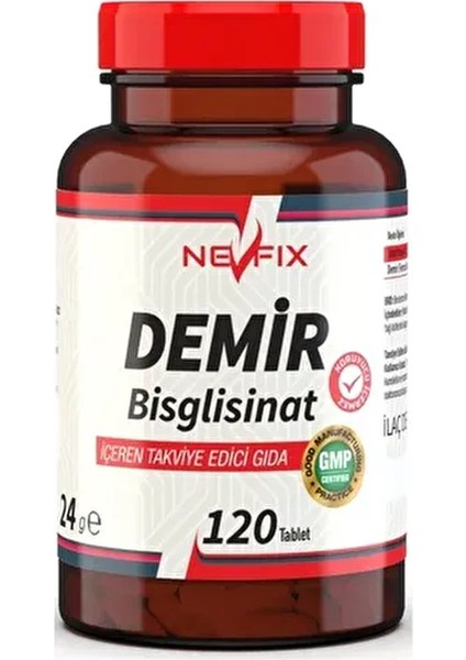 Demir Bisglisinat 17 Mg 120 Tablet Iron (Ferroz Bisglisinat) Demir Glisinat fiyatları