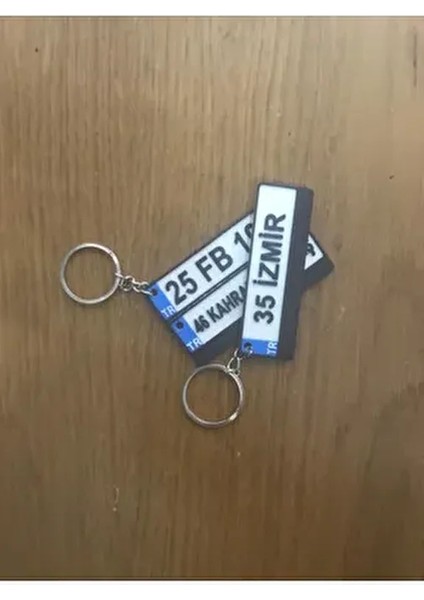 Kişiye Özel Isimli Plaka Anahtarlık 3D Baskı ile Yüksek Çözünürlükte Üretilmiştir modelleri