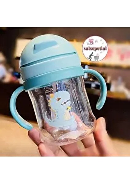 250ML Figürlü Pipeti Suluk Bebek Matara Sevimli Su Şişesi Bebek Pipetli Biberon Matara fiyatları