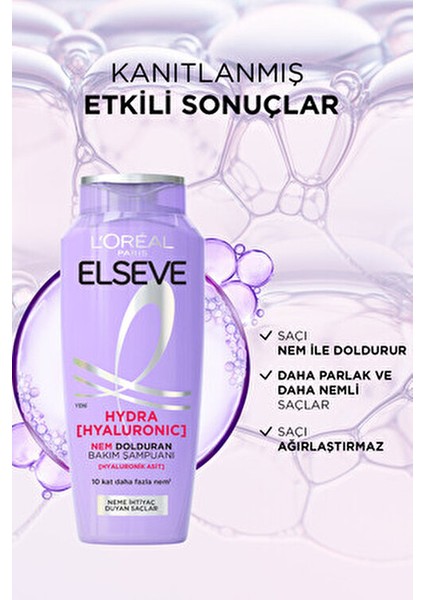 Hydra [hyaluronic] Nem Dolduran Şampuan 300ML & Nemi Hapseden Saç Bakım Kremi 175 ml indirimleri