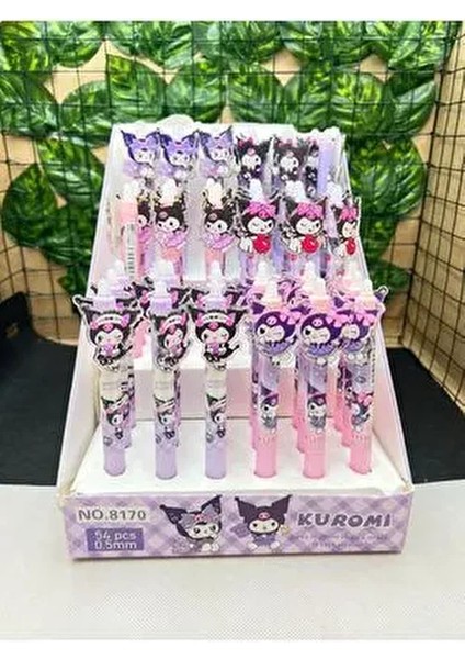 Kawaii Kuromi Figür Tükenmez Kalem 1 Adet Silinebilir Renkli Tasarım fiyatları