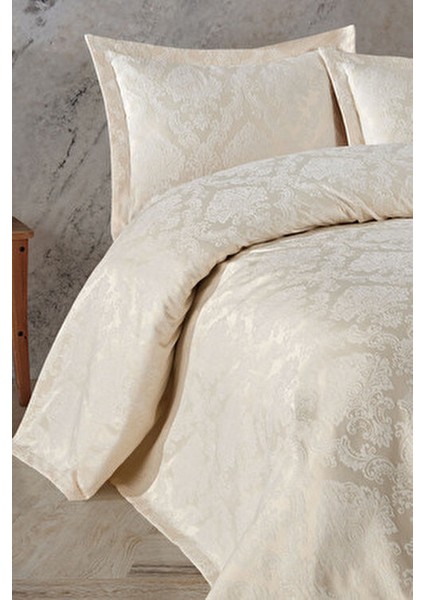 Dora Çift Kişilik Yatak Örtüsü Seti (Krem) modelleri