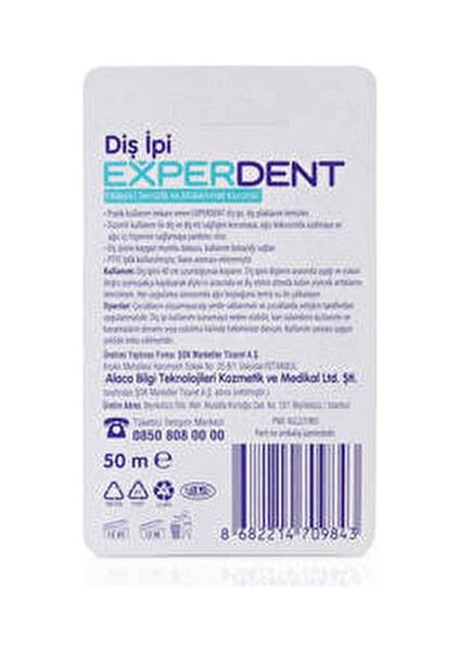 Diş Ipi Naneli 50M 2 Adet modelleri