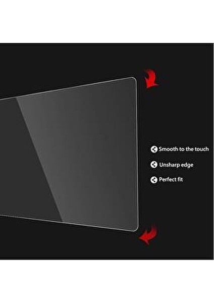 Tesla Model Y Uyumlu 15INÇ Multimedya Auido Ekran Koruyucu Cam Film Çizilmez Araç Screen Protector fırsatları