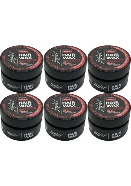 Süper Wax 150ML Extra Strong Hold - Ekstra Güçlü Tutuş (6 Lı Set)