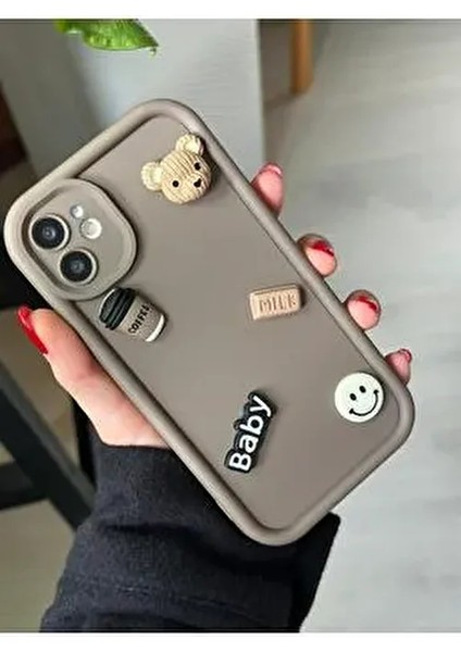 Iphone 11 Çikolata Baby Tasarımlı Yumuşak Silikon Kamera Korumalı Ayıcıklı Kılıf fiyatları