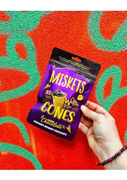 Bitter Çikolata Dolgulu Kornet 120GR modelleri