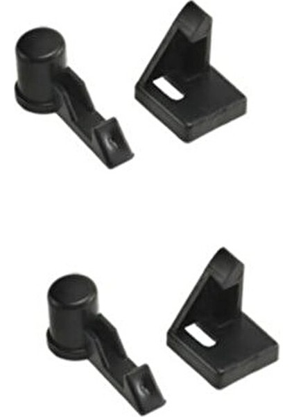 Pratik Süpürge 2 Adet Üst Tırnak 2 Adet Alt Tırnak