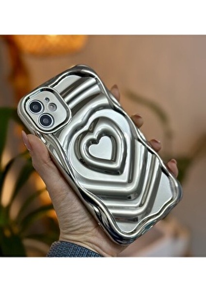 Apple Iphone 11 Uyumlu 3D Platin Kabartma Desenli Darbe Önleyici Kamera Korumalı Silikon Kılıf fırsatları