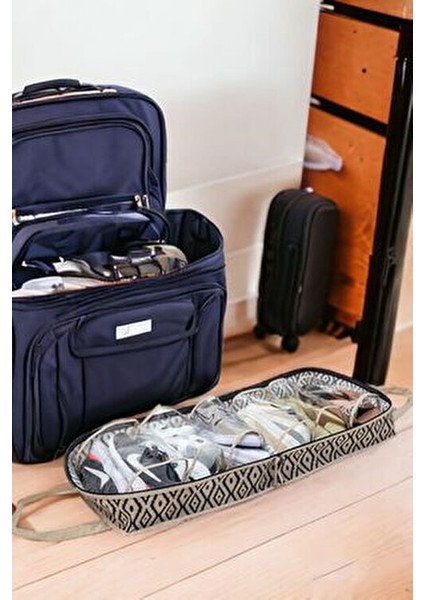 Seyahat Ayakkabı Çantası Valiz Içi Organizer Dolap Içi Düzenleyici Bagaj Hurcu Gardırop Saklama