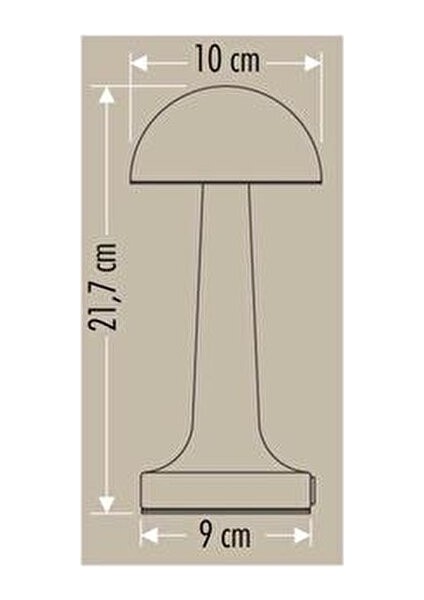 Bronz Renk Masa Lambası Tek Anahtarla 3 Renk CT-8430 fırsatları