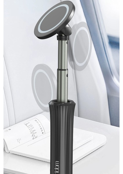 EH330 Ayarlanabilir Tripod Özellikli Manyetik Telefon Tutucu - Siyah modelleri