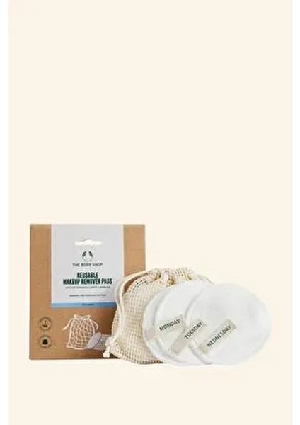 Yıkanabilir Pamuk Temizleme Pedleri 3 Adet Hassas Ciltler İçin Uygun