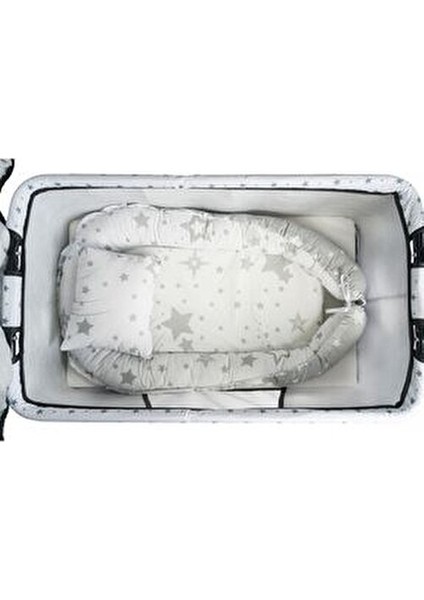 Btrend Babynest Yatak ve Yastık+ Cep Hediyeli Sallanır Sepet Beşik Bebek Beşiği Hamak 2 Li Set modelleri