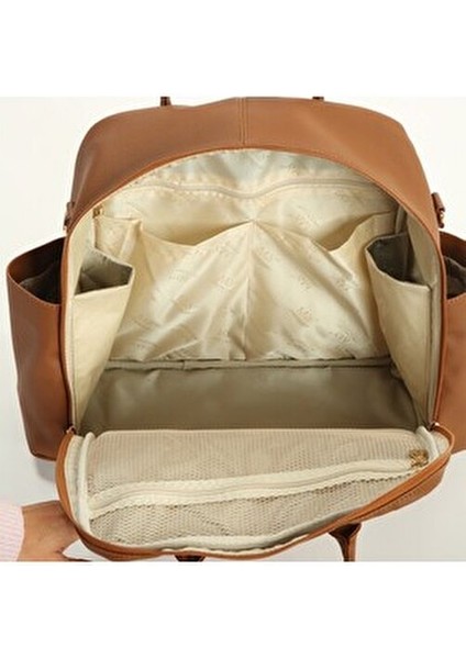 Maia Deri Anne Bebek Bakım Sırt Çantası indirimleri