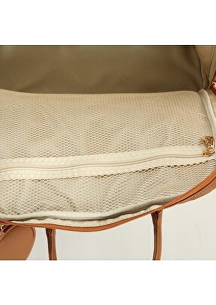 Maia Deri Anne Bebek Bakım Sırt Çantası