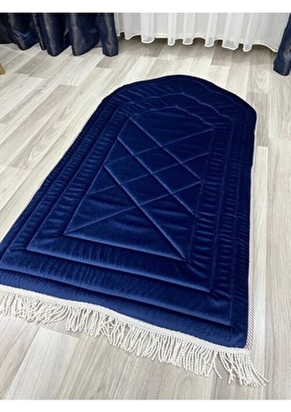 Lüks Ortopedik Diz Ağrıtmayan Süngerli Hediyelik Çeyizlik Burgu Saçaklı Çantalı Seccade