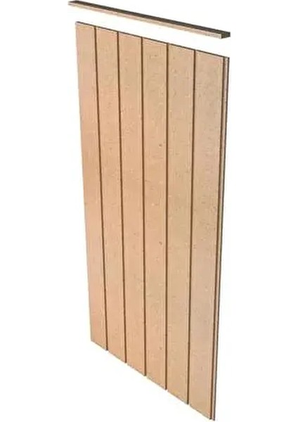 Mdf Cnc Işlemeli Dekoratif Boyanabilir Duvar PANELI(105X54CM) fiyatları