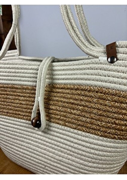 Havana Kadın Plaj Çantası Jüt Materyal ile Yaz Koleksiyonu için Şık Tasarım fiyatları