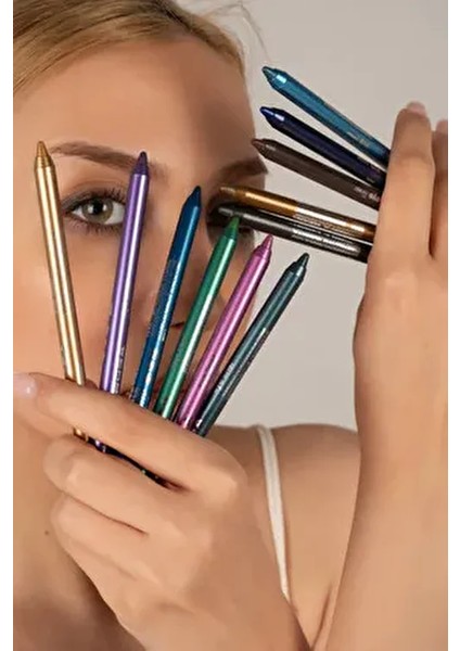 12 Renkli Neon Yağlı Göz Kalemi Seti fiyatları