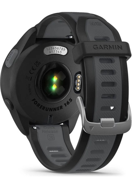 Forerunner Music 165 Siyah Slate Gri indirimleri