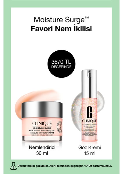 Moisture Surge™ Favori Nem Ikilisi - Nemlendirici Yüz Kremi 30 ml + Göz Kremi 15 ml