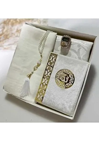 Çeyizlik, Hediyelik, Gelin Bohça Seti, Yasin, Tesbih, Zikir Matik,seccade Seti , Seccade, Hediye