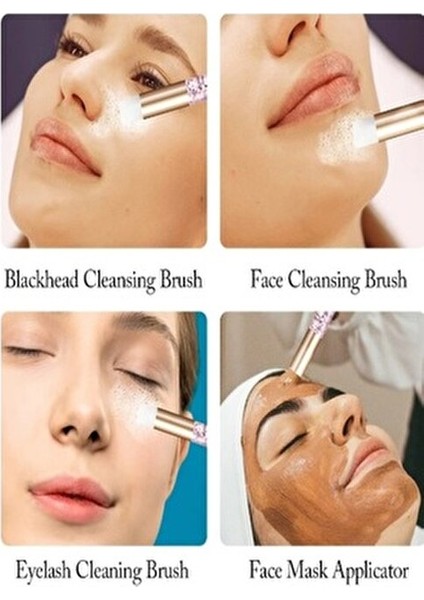 Şampuan Temizleyici Kaş Kirpik Fırçası Burun Siyah Nokta Temizleme modelleri