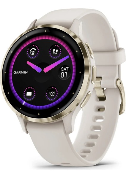 Venu 3S - Soft Gold | Fil Dişi Kayışlı