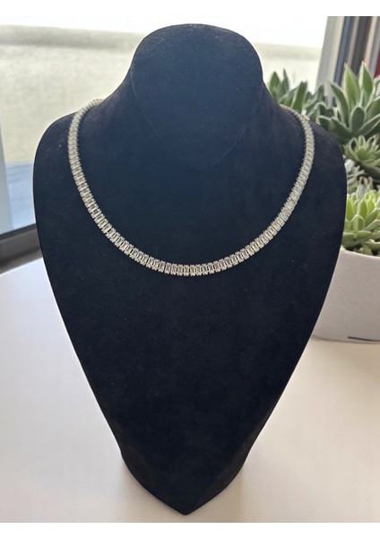 Baget Taşlı Çelik Takı Seti CNS087 fiyatları