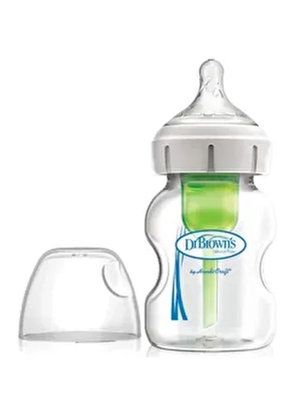 Gaz Yapmayan Bpa Içermeyen Yeni Geniş Ağız Cam Biberon 150 ml (0+) Yeni Model