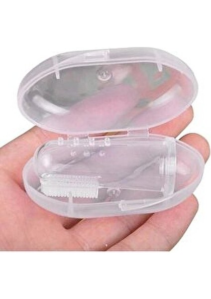 Bebek Diş Kaşıma Fırçası Parmağa Takılan Silikon Diş Kaşıyıcı fırsatları