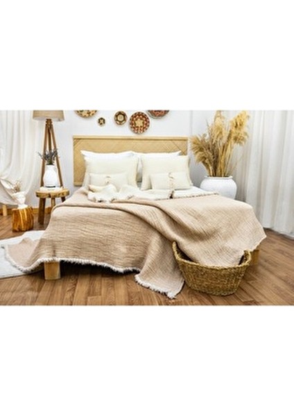 Vizon 6 Kat Müslin Yorgan Silikon Dolgu ile Çift Kişilik 220x240 cm Konforlu Kullanım modelleri