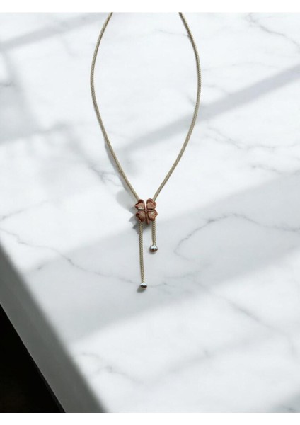 Yonca Işıltısı Çelik Takı Seti CNS049 fiyatları