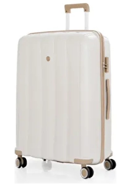 V305 Ultra Hafif Plastik Materyal Polipropilen Kabin Boy Valiz V305 55 cm