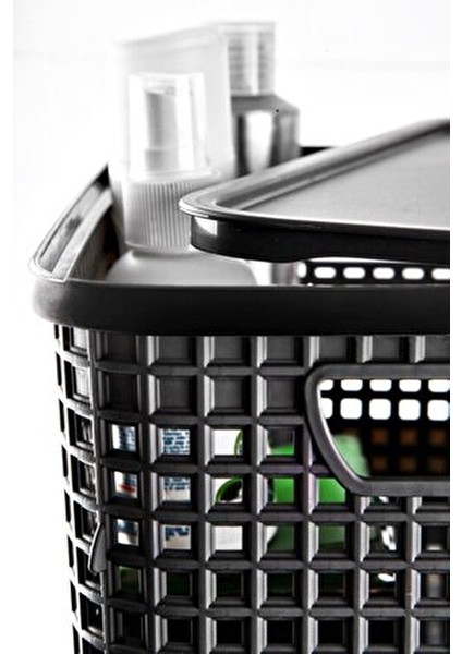 6 Lt. Çok Amaçlı, Kapaklı Saklama Kutusu 3 Adet fiyatları