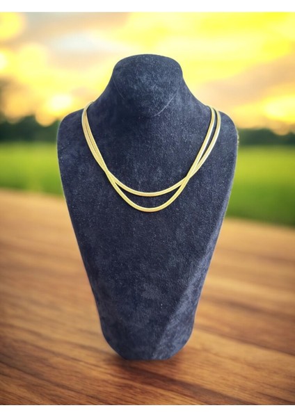 Italyan Zincir Paslanmaz Çelik Takı Seti CNS0016 fiyatları