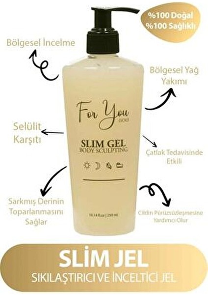 Slim Jel - Sıkılaştırıcı - – Topalayıcı - Çatlak Bakım Slim Jel (3X250ML) modelleri
