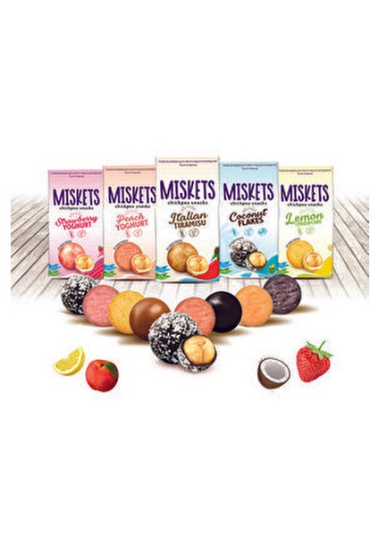 Beyaz Çikolatalı Yoğurt ve Çilek Aromalı Leblebi Draje 80 G modelleri