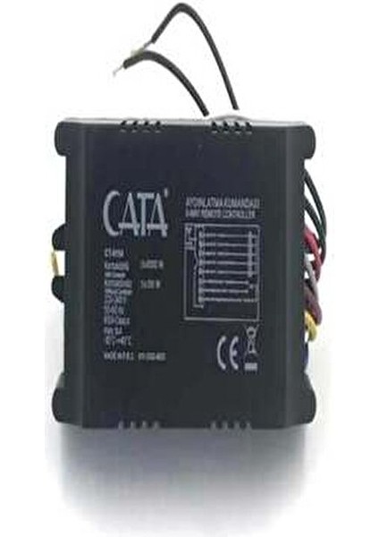 CT-9154 4'lü Avize Kumandası Kontaktörlü 4X1000W Kontaktörsüz 4X100W modelleri