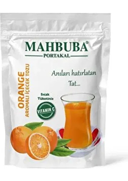 Portakal Aromalı Oralet Çayı Içecek Tozu 250GR Hot Drink Sıcak Tüketiniz