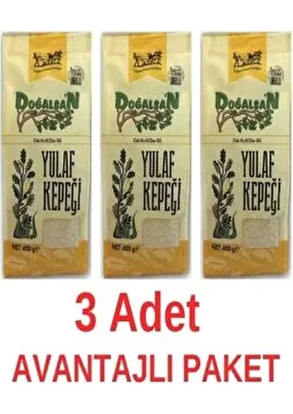 Yulaf Kepeği 400G x 3 Adet