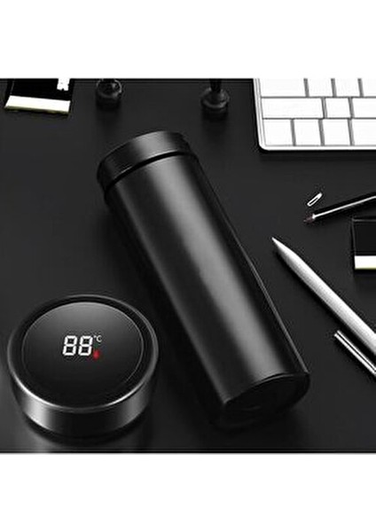 Kişiye Özel Isimli Sıcaklık Göstergeli ( Dereceli ) Termos